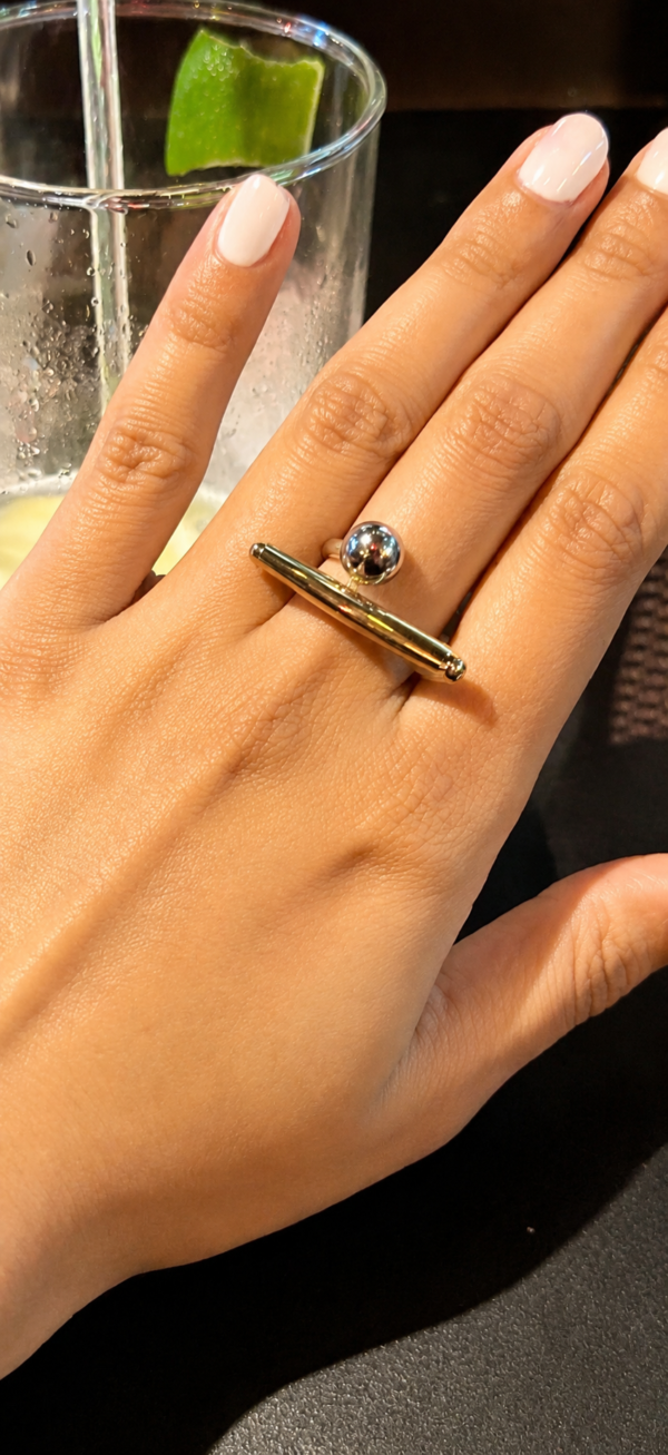 Duo Orbit Ring