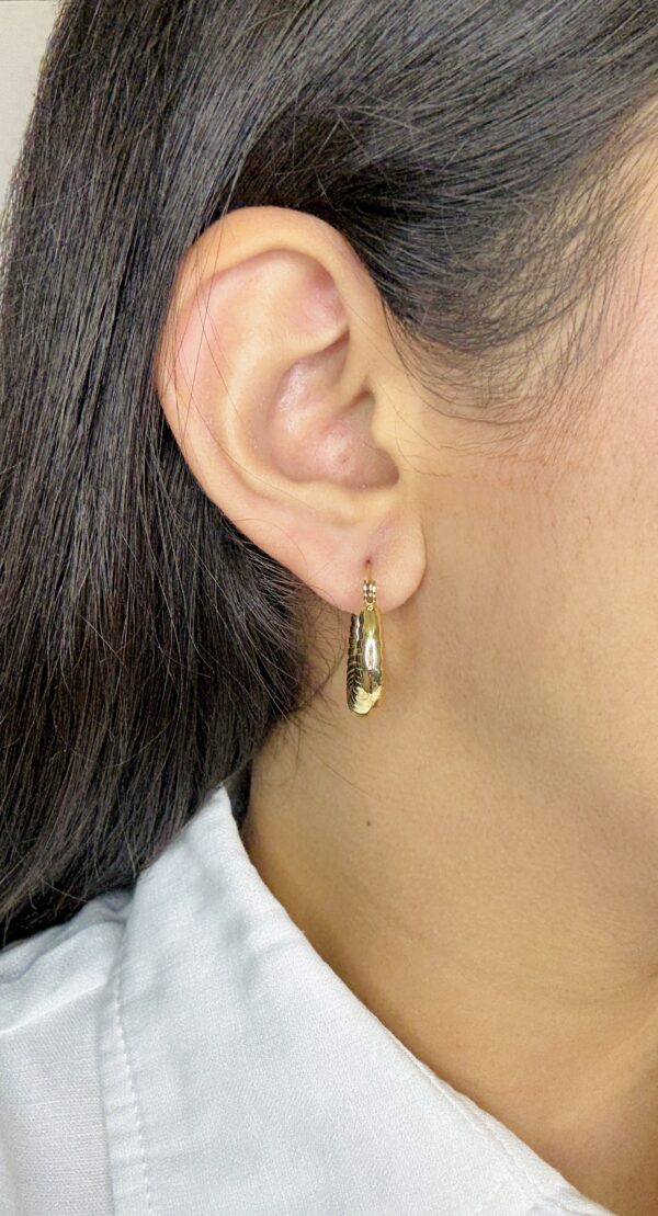 Golden Arc Hoops
