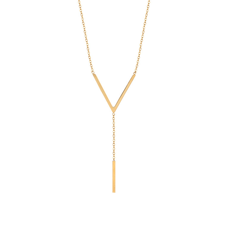 Linear Drop Necklace
