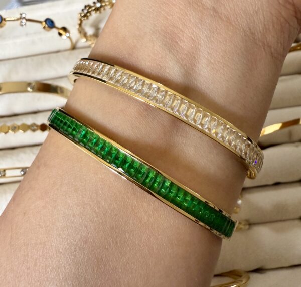 Emerald Line Bracelet