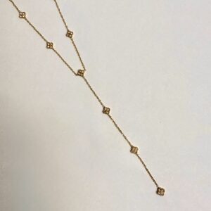 Clover Drop Necklace