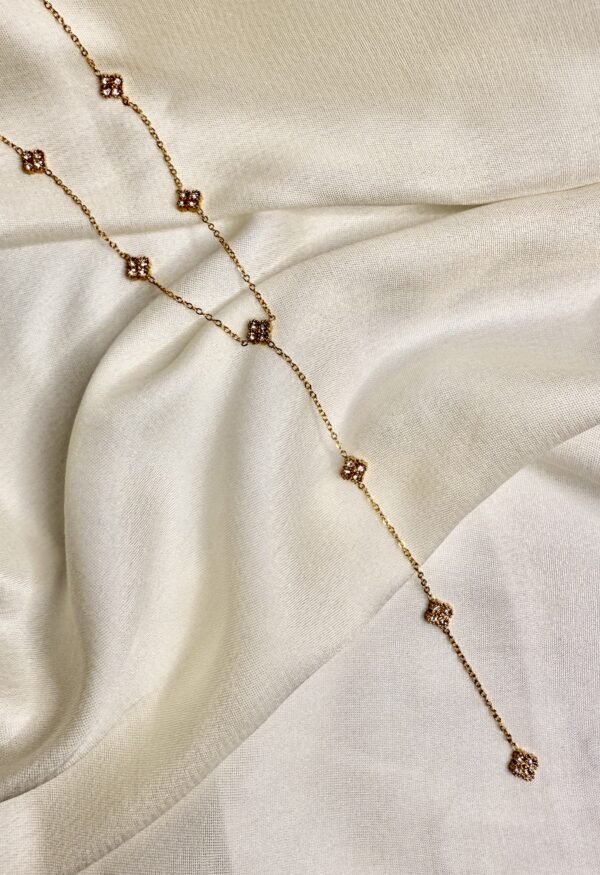 Clover Drop Necklace
