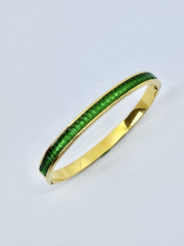 Emerald Line Bracelet