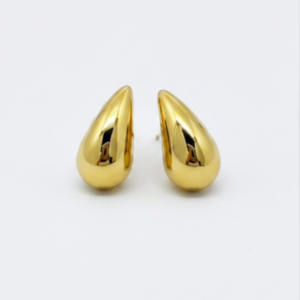 Golden Dewdrop Studs