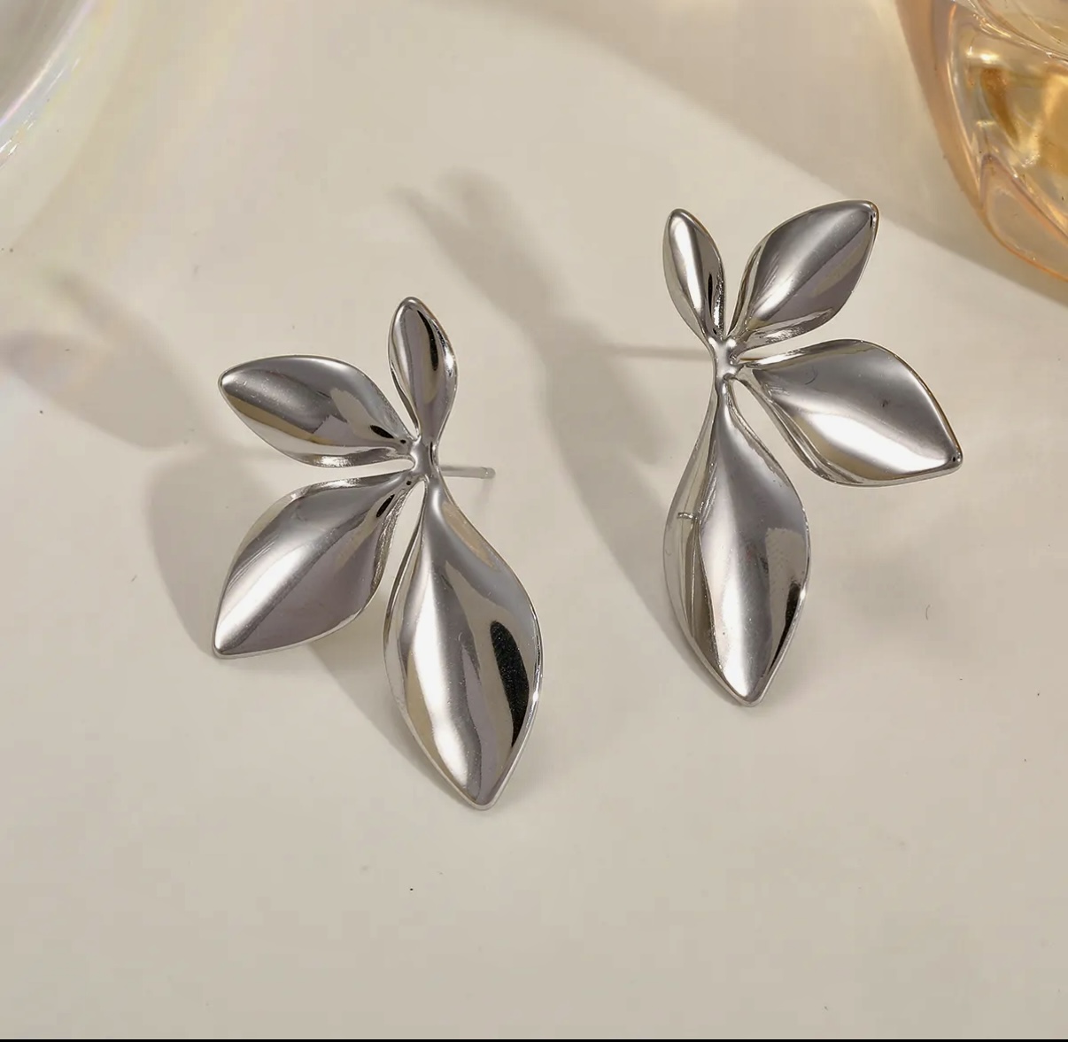 Moon Petal Studs