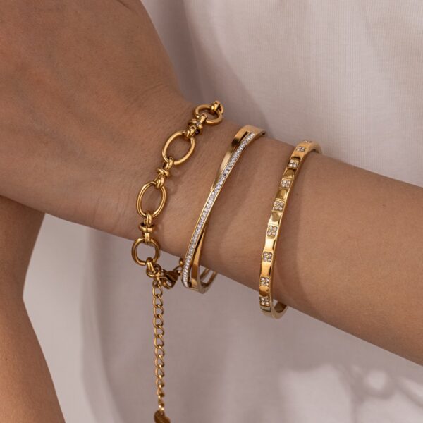 Crystal Edge Bracelet