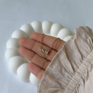 Bow Sparkle Necklace