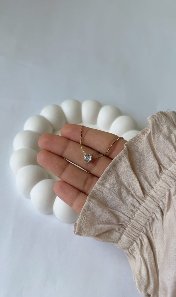 Solitaire Glow Necklace