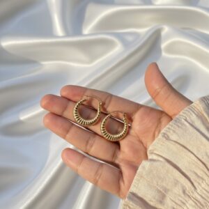 Golden Arc Hoops