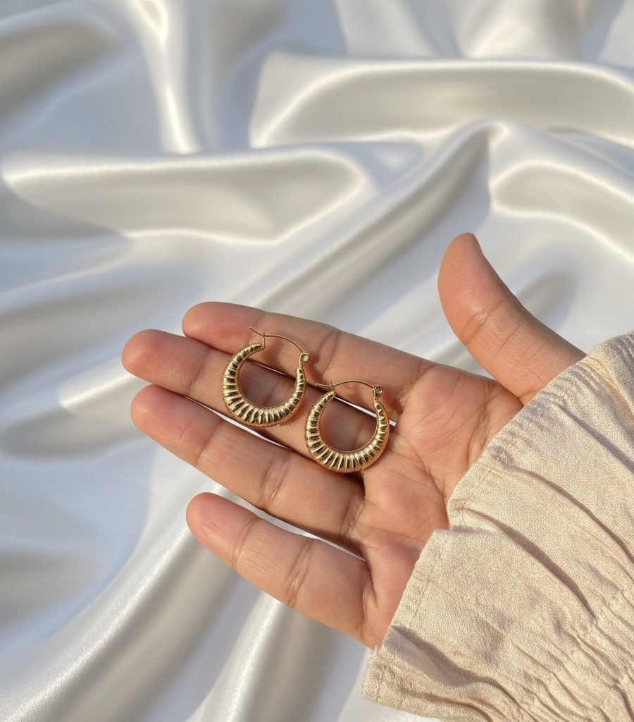Golden Arc Hoops
