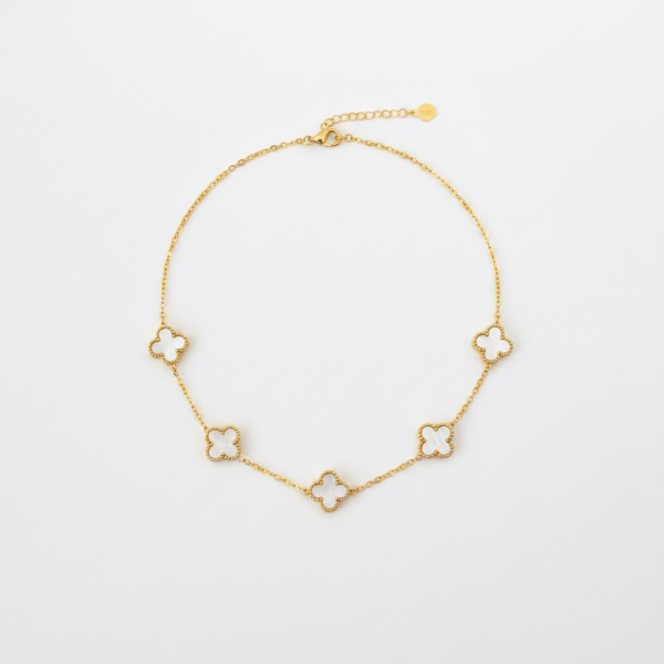 Ivory Clover Necklace