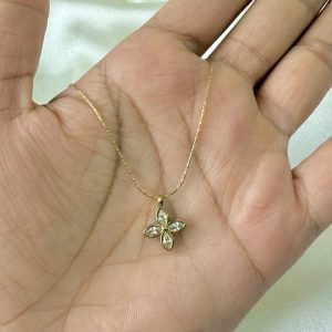 Four-Petal Necklace
