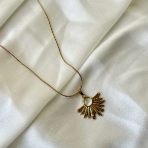 Ivory Sunburst Necklace
