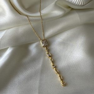 Crystal Drop Necklace