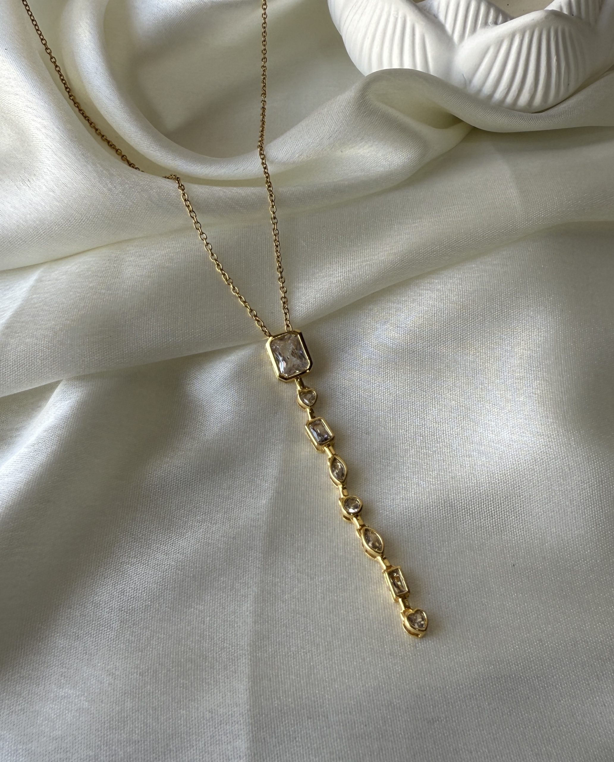 Crystal Drop Necklace