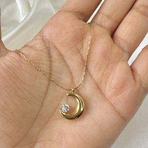 Crescent Moon Necklace