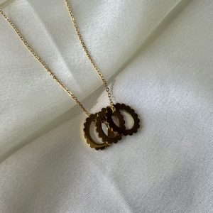 Trio Ring Necklace
