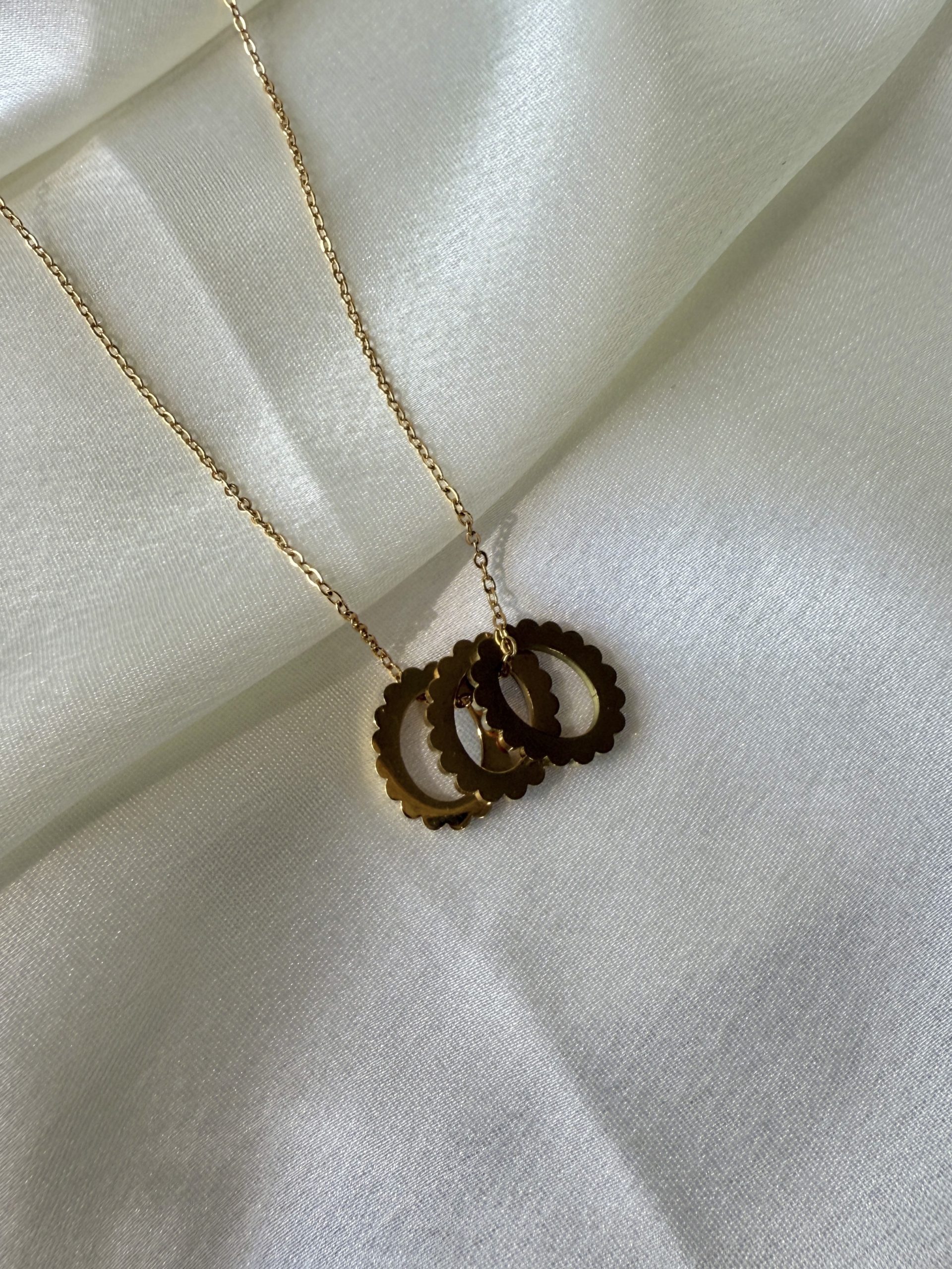 Trio Ring Necklace