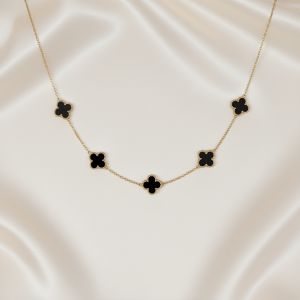 Black Clover Necklace