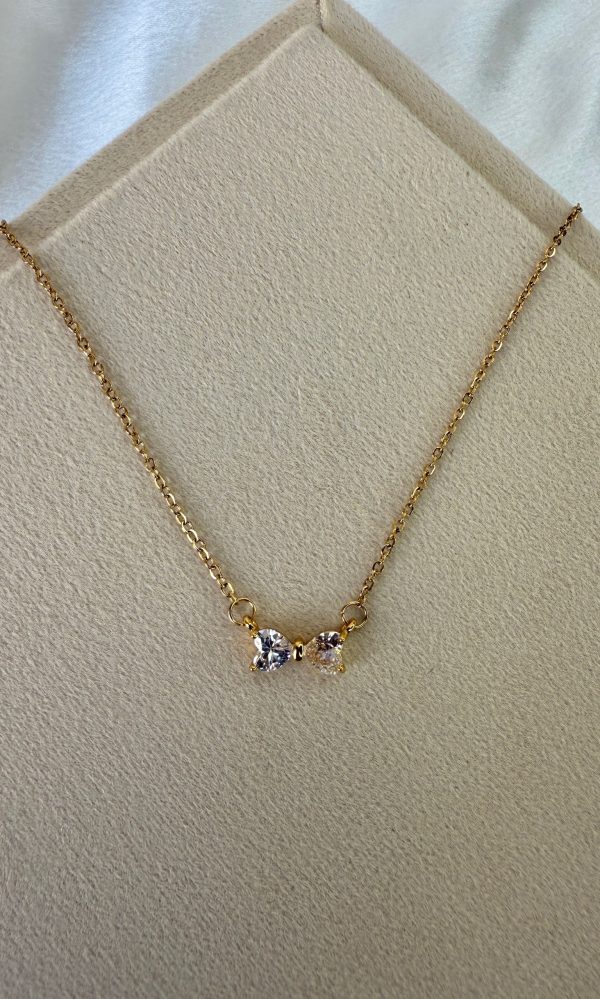 Bow Sparkle Necklace