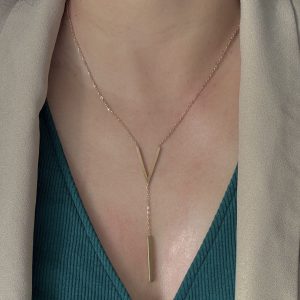 Linear Drop Necklace
