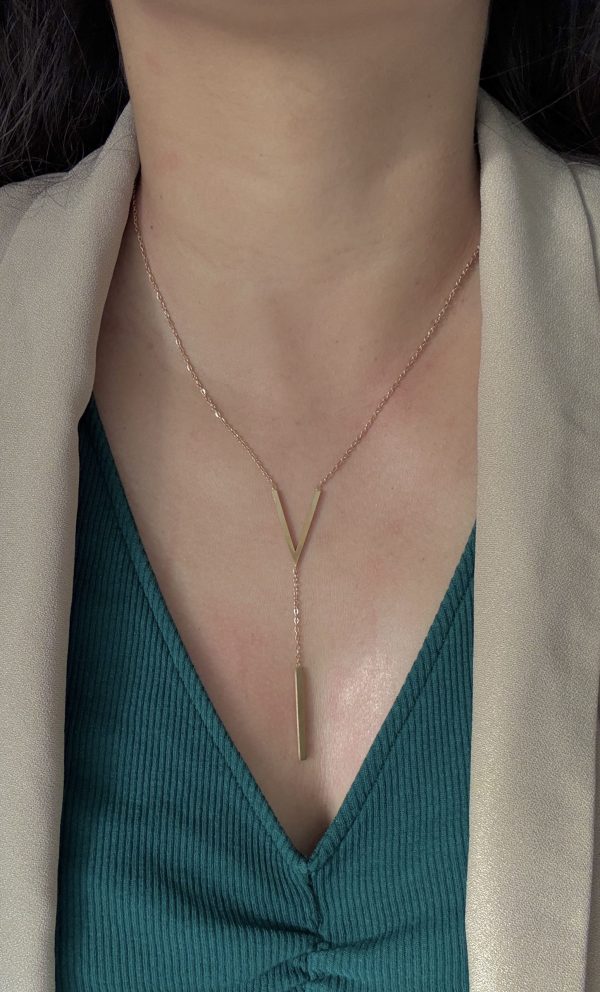 Linear Drop Necklace