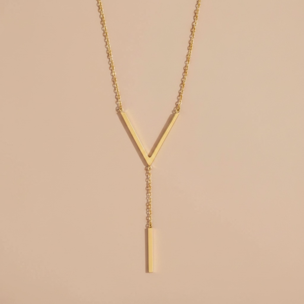 Linear Drop Necklace