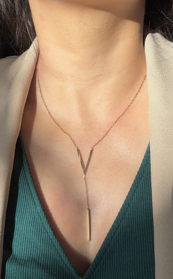 Linear Drop Necklace