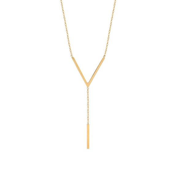 Linear Drop Necklace