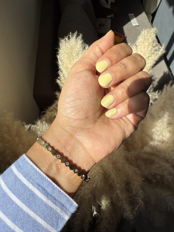Honeycomb Gold Bracelet