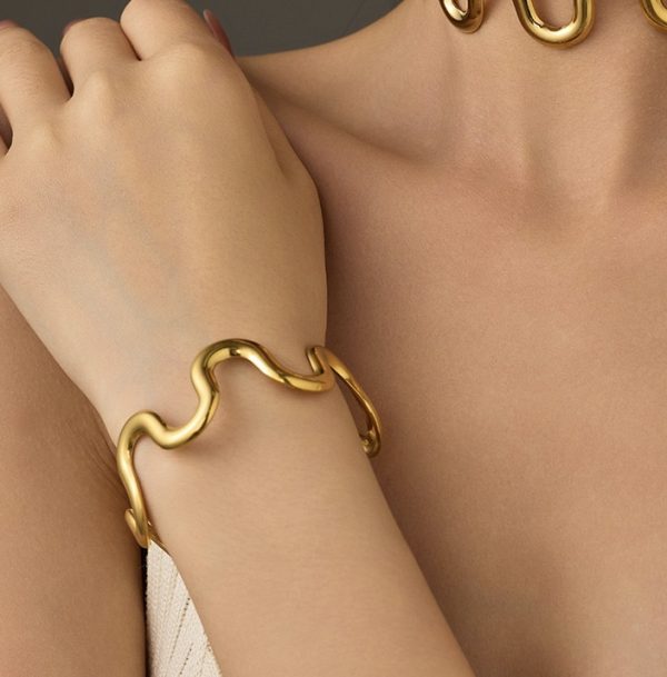 Wave Link Bracelet