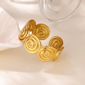 Spiral Bloom Bracelet