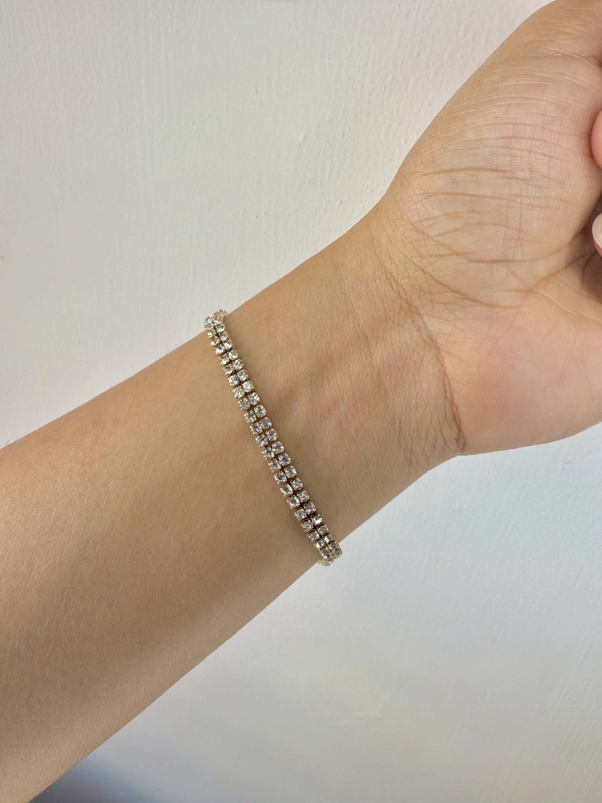 Moonlit Tennis Bracelet