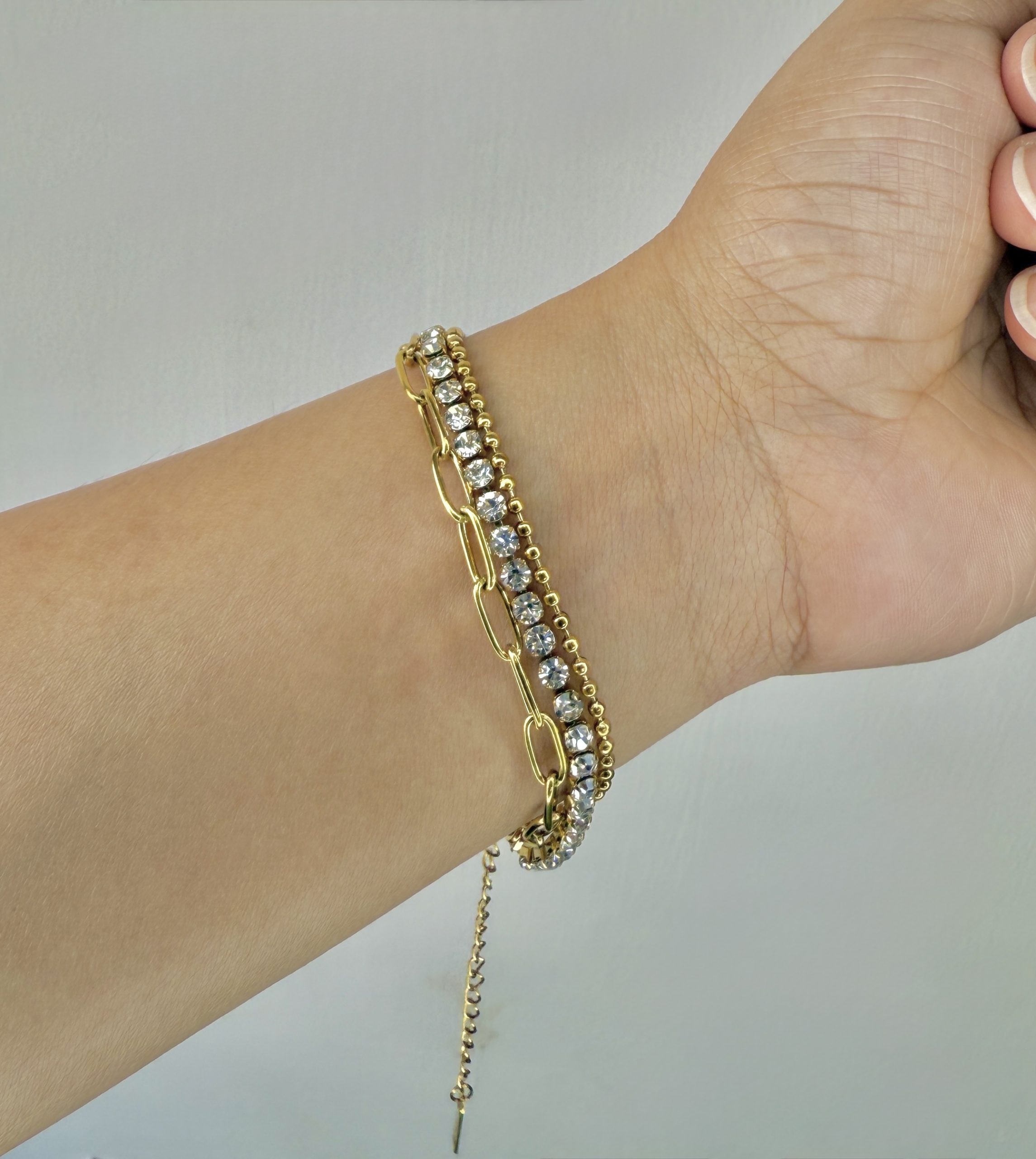 Crystal Link Bracelet