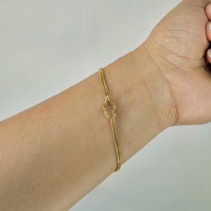 Golden Knot Bracelet