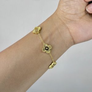 Radiant Clover Bracelet