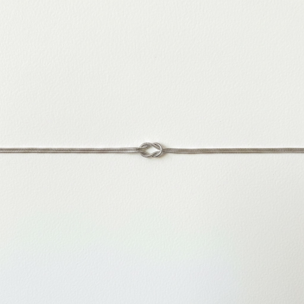 Silver Knot Bracelet