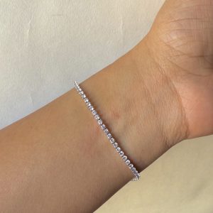 SIlver Tennis Bracelet