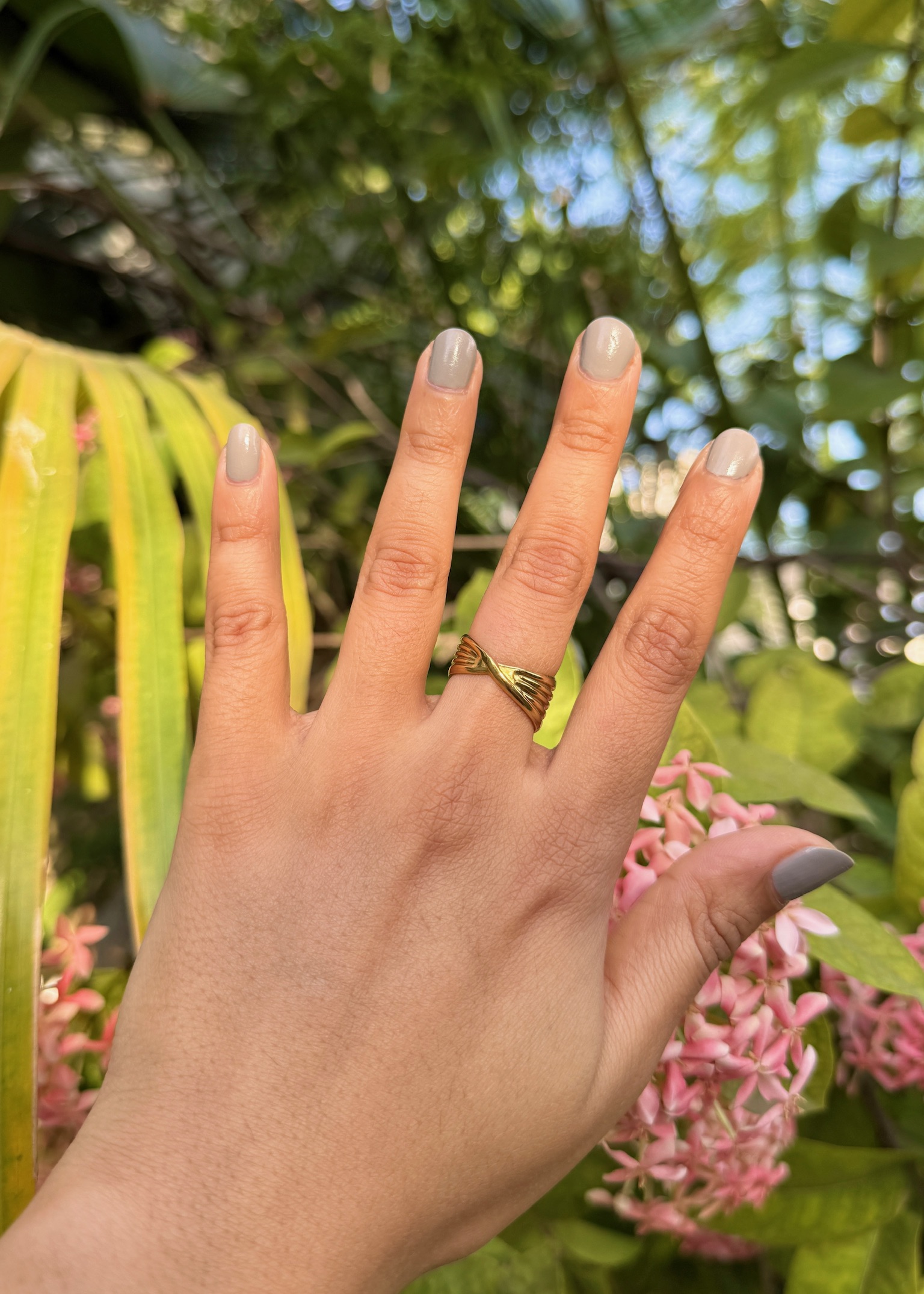 Fan Fold Ring