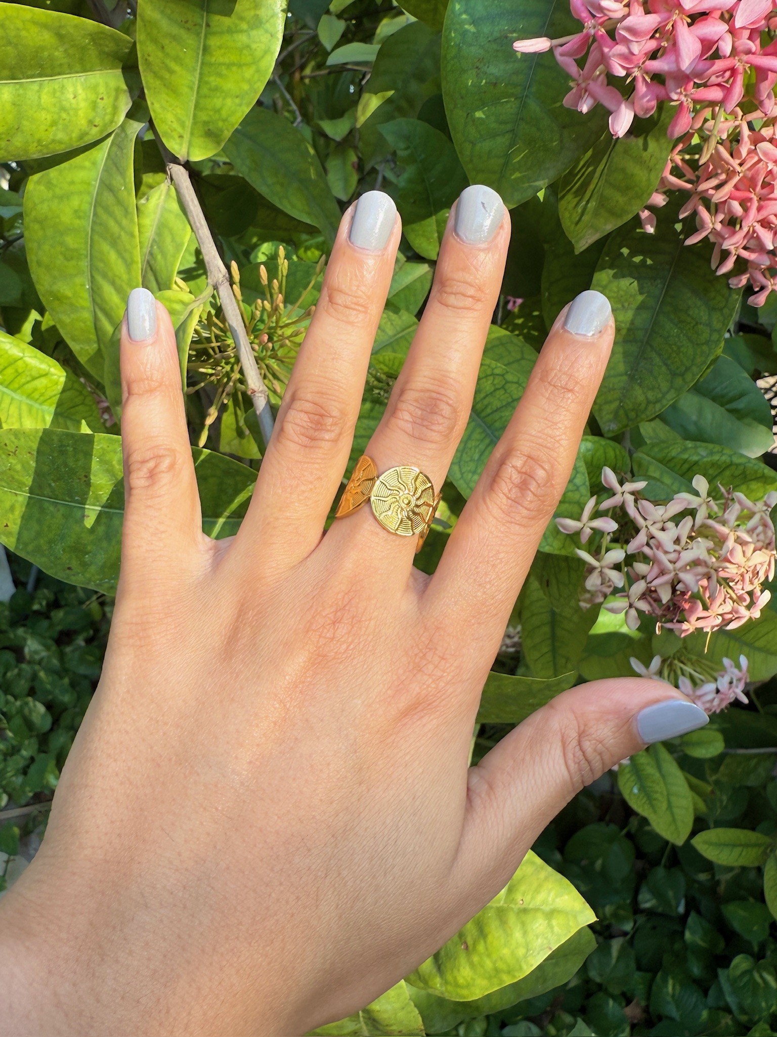 Medallion Bloom Ring