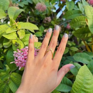 Golden V Ring