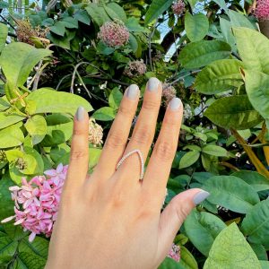 Crystal V Ring