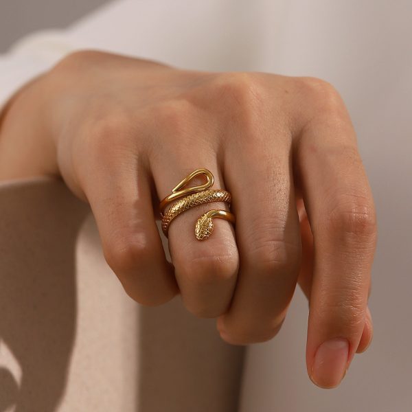 Serpent Wrap Ring