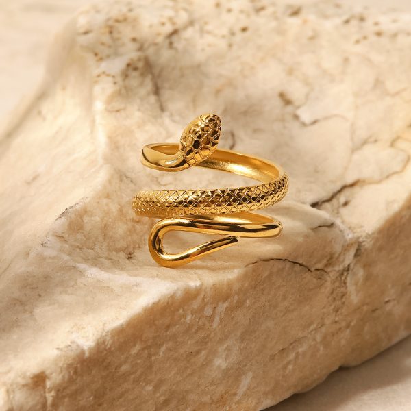 Serpent Wrap Ring