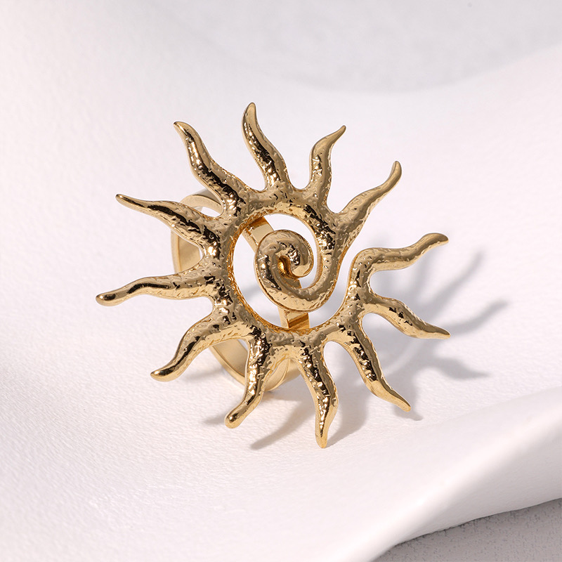 Solar Spiral Ring