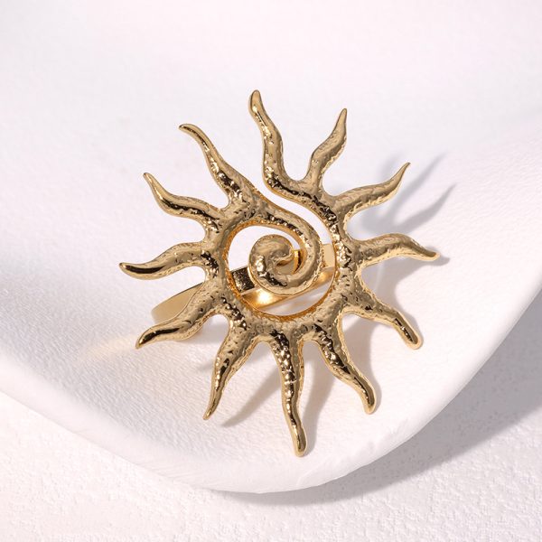 Solar Spiral Ring