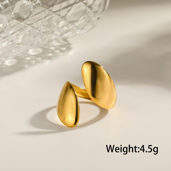 Golden Petal Ring