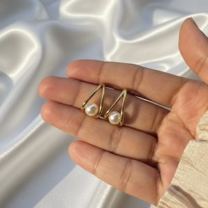 Pearl Prism Studs