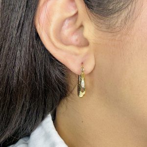 Golden Arc Hoops