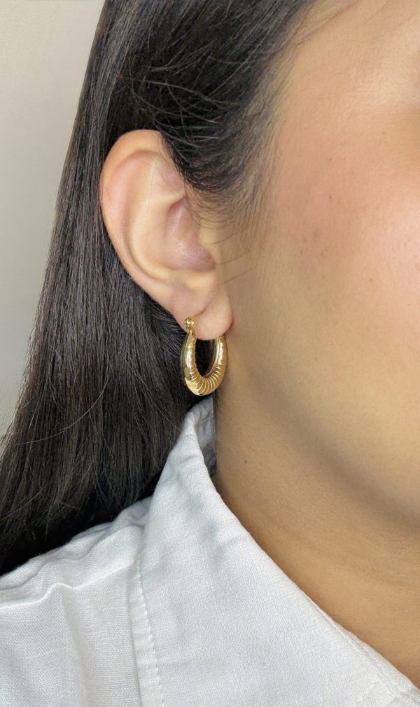 Golden Arc Hoops